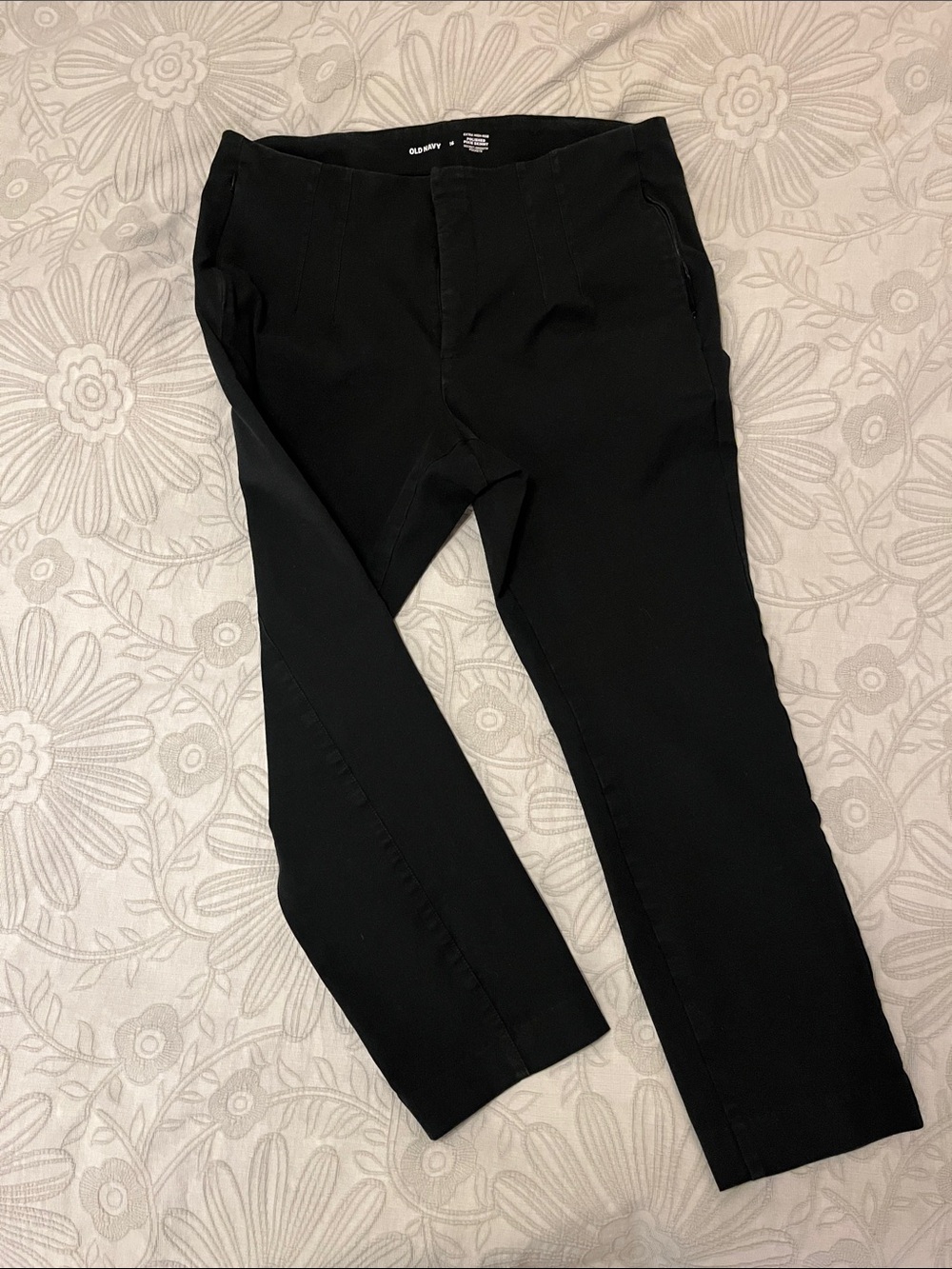Old Navy Black Womens High Waisted Pixie Pant